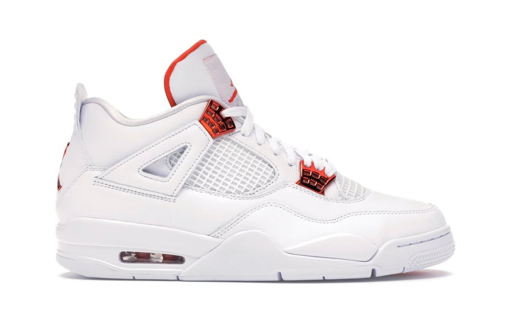 Image of Jordan 4 "Metallic Orange"