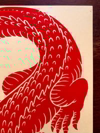 Image 4 of 'Crawler' Special Edition Fiery Red Blockprint