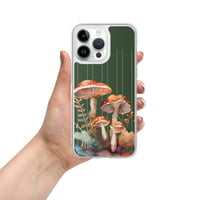 Image 19 of Colorful Mushroom Watercolor Mycology Nature Whimsical Clear Case for iPhone®