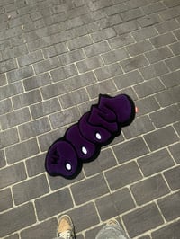 Image 4 of MF DOOM RUG - PURPLE 