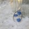 Blue Teardrop 