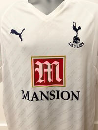 Image 4 of Tottenham Hotspur “BERBATOV 9” 2007/08 125 YRS Home Shirt + PL patches (L)