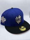 PBJ Hat Club  "Dark Royal Bones" 7 1/8
