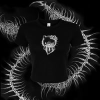 Hello Kitty Heart Baby Tee (Black) Pre Order*