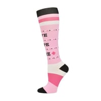 Image 2 of Pro Cure -Love , Hope , Cure Compression Sock