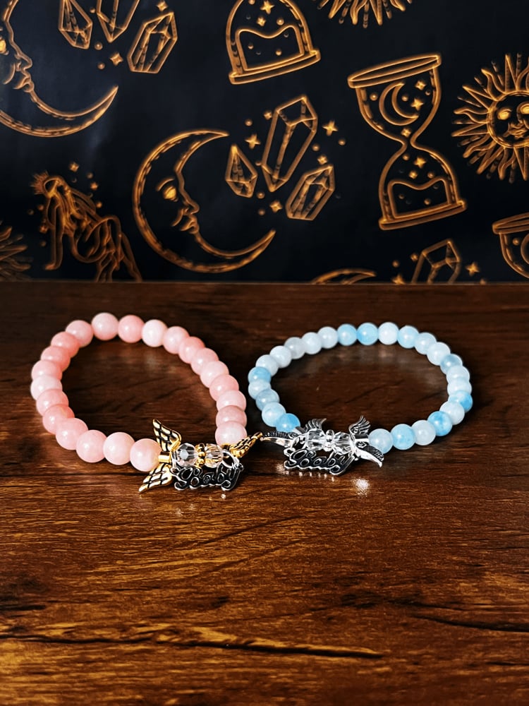Image of Angel Baby Gender Prediction Bracelet
