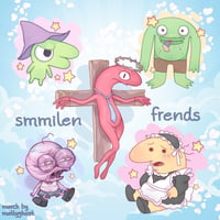 Image 2 of Smiling friends keychains (MeltyGhost studios) IN STOCK