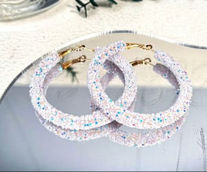 Image of Glitter Hoops