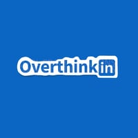 Image 1 of Overthinkin - Sticker