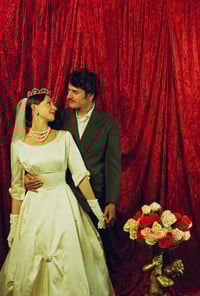 Image 7 of 1950s Flower Ballgown 