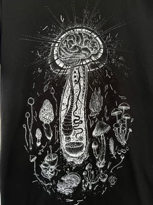 Mushroom Cognizance T-Shirt Black