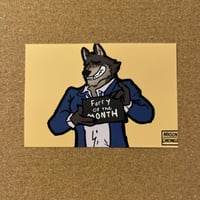 Image 1 of Mr Wolf Print Small Print 4x6