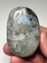 Image 5 of Sunset Labradorite Palm Stone #2885