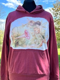 Image 5 of Large Rosy Fairy Cutout Hoodie