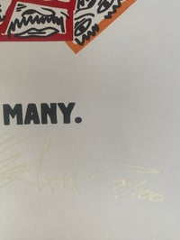 Image 4 of One, Two, Many. (screen print)