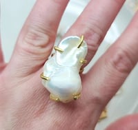 Image 2 of Baroque Pearl Ring