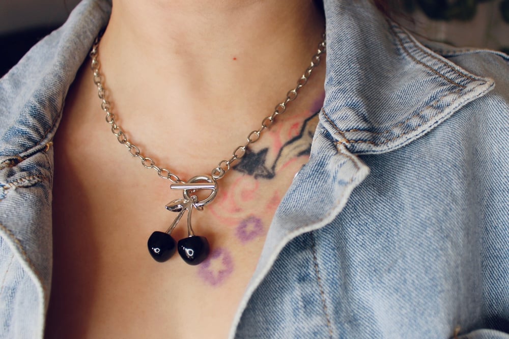 Image of Black Cherry Choker