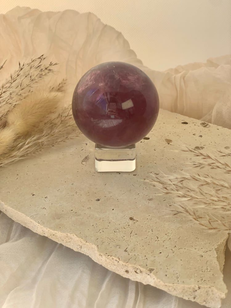 Image of Rainbow Fluorite Sphere