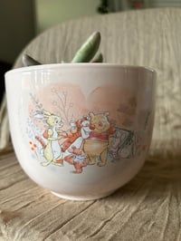 Image 1 of Red Finger Succulent in Winnie-the-Pooh Bowl