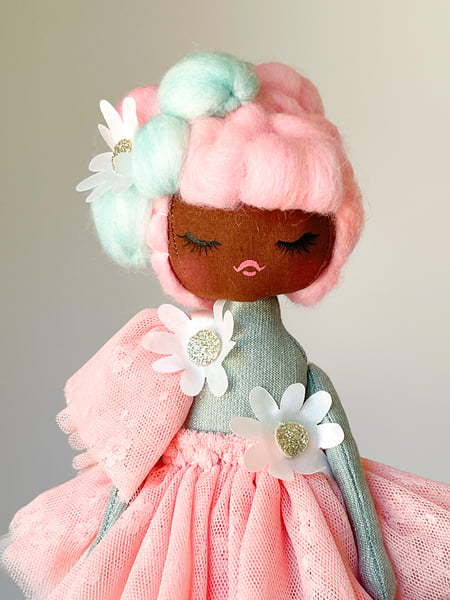 Image of RESERVED FOR TAMARA-Floral Collection Little Doll Daisy 