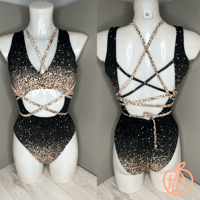 Image 3 of Pre Order - Starry Noel-  Peachy Bodysuit - due Jan 26
