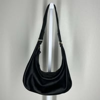 Image 7 of MADEWELL Elegant Piazza Black Leather Hobo Bag