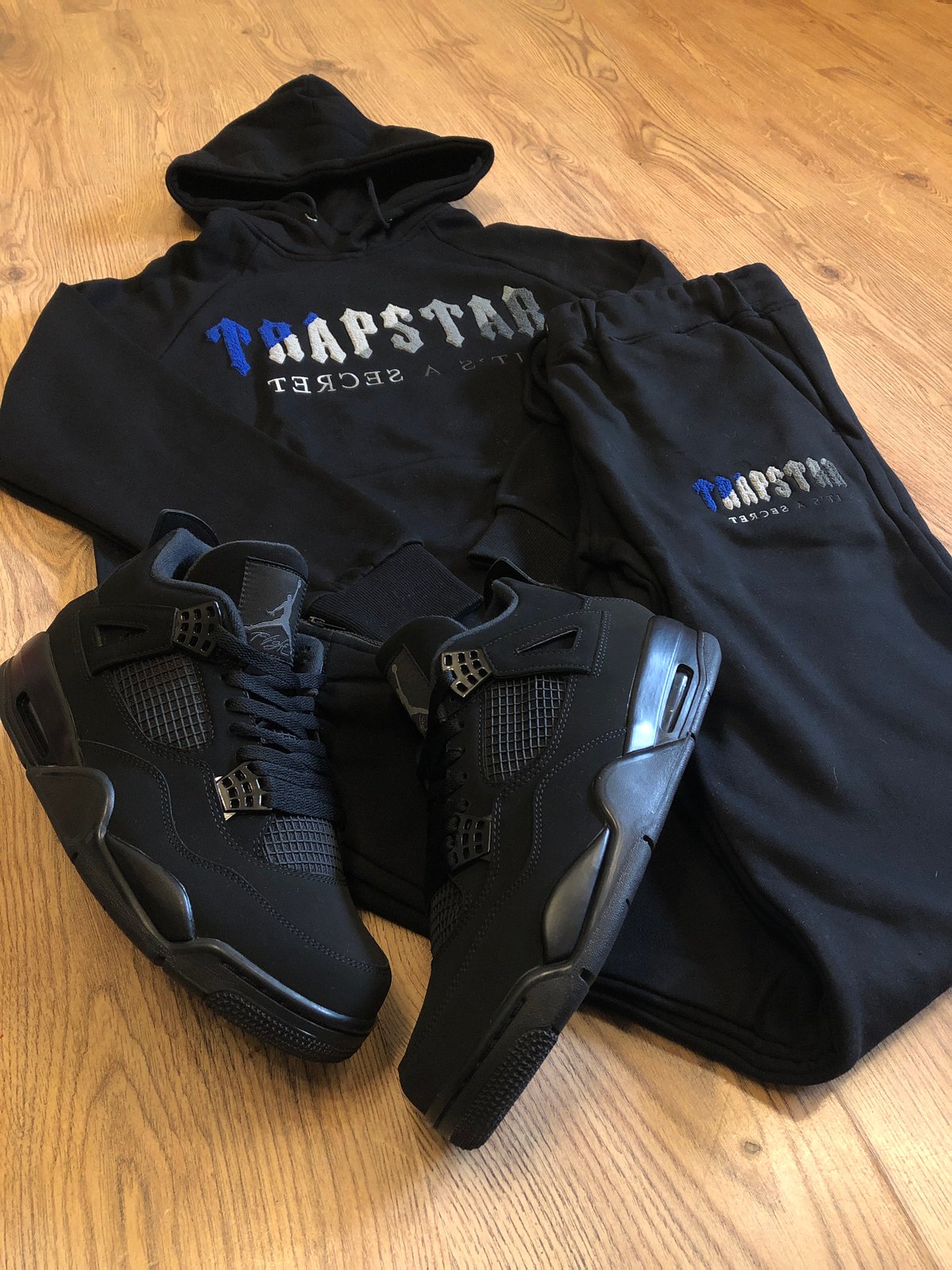 Image of Trapstar Tracksuit Black Ice