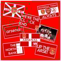 Arsenal Sticker Bundle