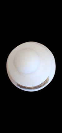 Image 3 of Fenton Campbell's Milk Glass Bell