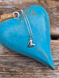 Image 4 of Solid Heart Necklace