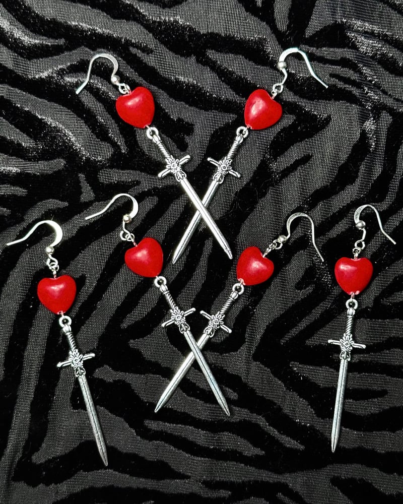 Image of protection heart dangles