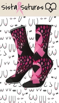 Image 9 of Breast Cancer Socks