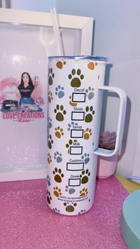 Image 3 of Paw Tumbler 20 oz 