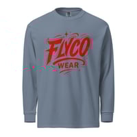 Image 3 of Garment-dyed heavyweight long-sleeve shirt
