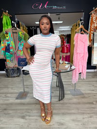 Mariah Dress w/denim