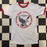 Sammy Hellride “Life’s hard” ringer t-shirt