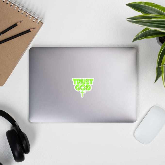 Image of Trust God Sticker