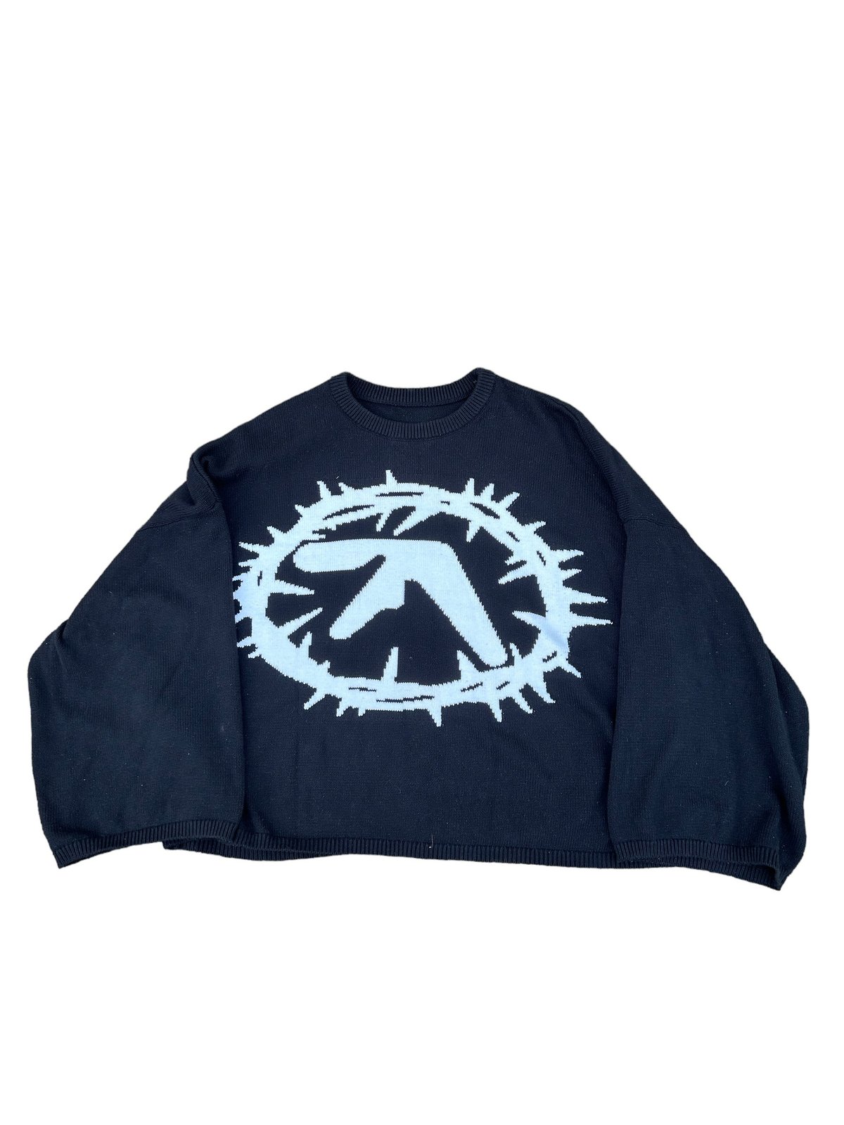 Fan-Made Aphex Twin Big Sleeve Knit Sweater | Draingallery