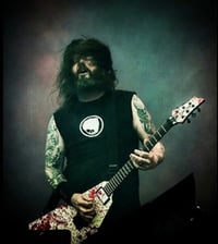 Image 3 of Stage worn with Slayer shrunken  headman club shirt sleeveless!