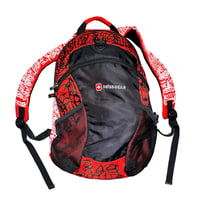 Image 1 of scribble backpack //     18x12inch 