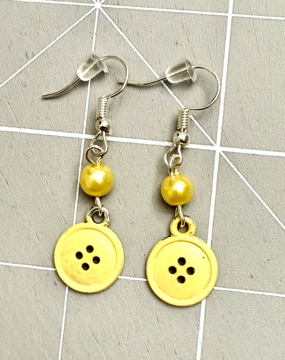 Image of Button Earrings