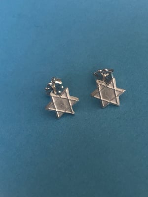 Image of Star of David earrings 