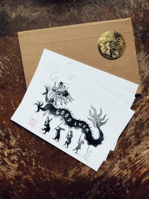 Image of Lucky Dragon Mini Print Set