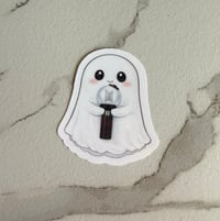 Image 1 of BTS 'Ghost Lightstick' Sticker