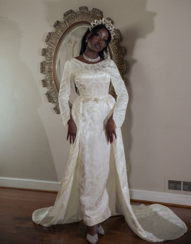 1960s Mid Century Gown Estelle Amore