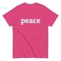 Image 12 of Unisex classic tee, Peace Tee