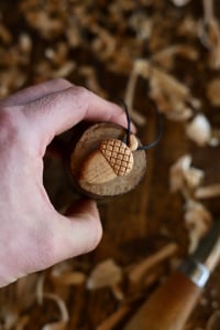 Image 8 of Acorn Pendant Necklace 