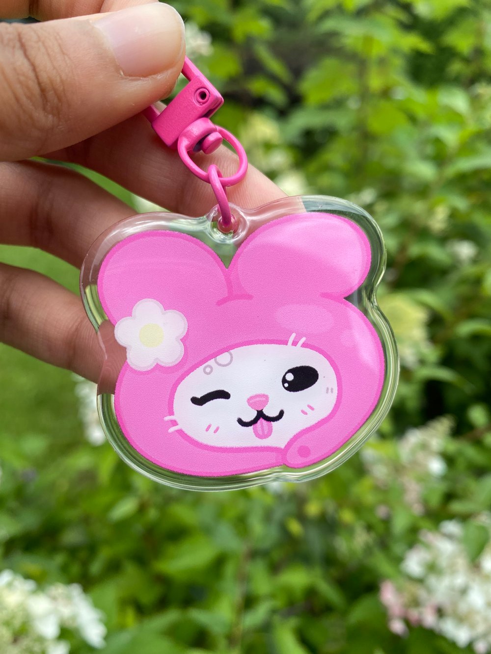 Matching Sanrio Cats Acrylic Keychains