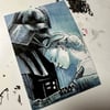 Topps Star Wars Vader/Padme sketch card 