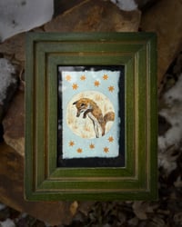 Image 1 of "Leaping Fox" Original